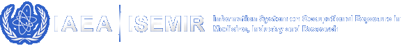 IAEA Information System on Occupational Exposure in Medicine, Industry and Research (ISEMIR)