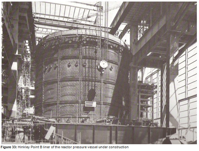 HPB Pressure vessel under construction